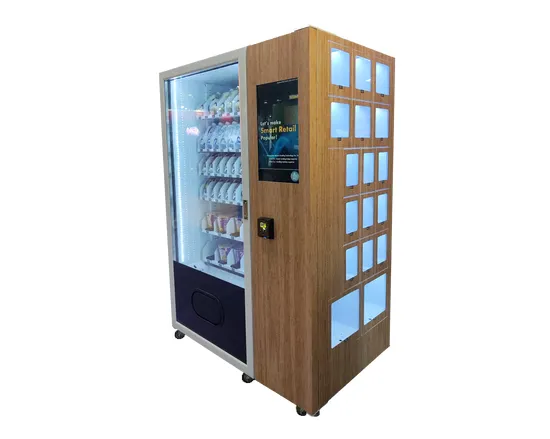 refrigerated snack machine